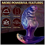 Alien Toys Blue Seahorse - Anaalitappi