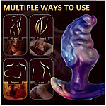 Alien Toys Blue Seahorse - Anaalitappi