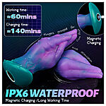 Alien Toys Serpentis - V�risev� anaalitappi