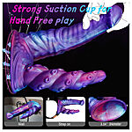 Alien Toys Karkadann - Fantasiadildo + anaalitappi