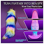 Alien Toys Blazing Tail - Anaalitappi h�nn�ll�