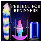 Alien Toys Blazing Tail - Anaalitappi h�nn�ll�