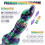 Alien Toys Sylvarion - Tekopenis ty�nt�liikkeell� ja v�rin�ll�