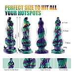 Alien Toys Sylvarion - Tekopenis ty�nt�liikkeell� ja v�rin�ll�