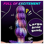 Alien Toys Saphira - Anaalitappi, pallot