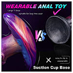 Alien Toys Saphira - Anaalitappi, pallot