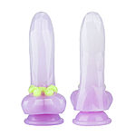 Alien Toys Mirabel - Fantasiadildo imukupilla ja rusetilla