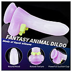 Alien Toys Mirabel - Fantasiadildo imukupilla ja rusetilla