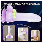 Alien Toys Mirabel - Fantasiadildo imukupilla ja rusetilla