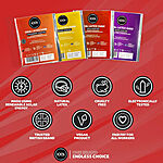 EXS Oral Dam - Hajustettu suuseksisuoja, 4 kpl