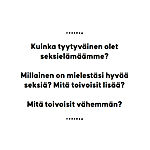 Parisuhteen Keskustelukortit - Lheisyys & seksi