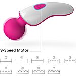 Eve - Mini wand-vibraattori, pinkki