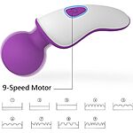 Eve - Mini wand-vibraattori, violetti