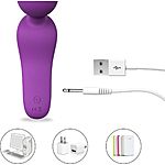 Eve - Mini wand-vibraattori, violetti