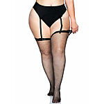 Leg Avenue - Verkkosukat, plus size