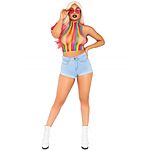 Leg Avenue - Rainbow crop top