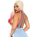 Leg Avenue - Rainbow crop top