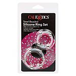 Silikoniset penisrenkaat metallikuulilla, 2 kpl