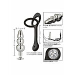 Star Fucker - Muotoiltu anaalitappi penis-kivesrenkaalla