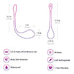 Lovense Lush 2 - Kuulavibraattori