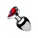 Booty Sparks Red Heart Gem - Anaalitappi