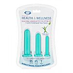 Health & Wellness - Silikoniset dilataattorit 3 kpl