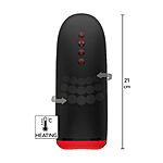 Fusion X Beaded Tongue - Pyriv ja vrisev masturbaattori