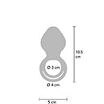 Xocoon Slimline - Pariskuntavibraattori penisrenkaalla