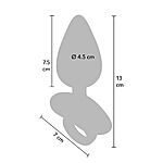 Playhouse Smooth Anal Plug - V�risev� anaalitappi kaukos��timell� 