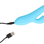 Loveline - Rabbit-vibraattori, vaaleansininen