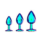 Ouch Venice Collection - Metallinen anaalitappisetti