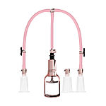 Pumped - Klitoris- ja n�nnipumppusetti, L-koko