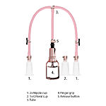 Pumped - Klitoris- ja n�nnipumppusetti, L-koko