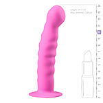 EasyToys Ribbed Dong - Dildo