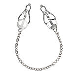 Rimba Bondage Play - Metalliset n�nninipistimet ketjulla