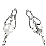 Rimba Bondage Play - Metalliset n�nninipistimet ketjulla