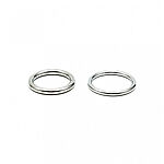 Tuotekuva - Rimba Bondage Play Welded - Metallinen penisrengassetti