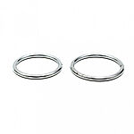 Rimba Bondage Play Welded - Metallinen penisrengassetti