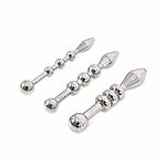 Kiotos Steel - Muotoillut penisplugit, 3 kpl 