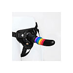 Colourful Love - Strap-on dildo ja valjaat