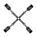 Bedroom Fantasies Hogtie - Sidontaremmi ksi- ja nilkkakahleilla