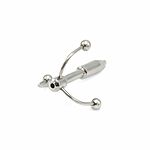 Kiotos Steel Grappling Hook - Ontto penisplugi 