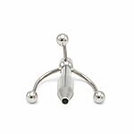 Kiotos Steel Grappling Hook - Ontto penisplugi 