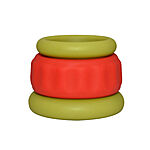 Kiotos KSB - Kahden penisrenkaan setti, vihre�-punainen