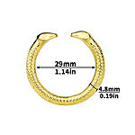 Kiotos - Metallinen terskarengas, kulta