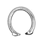 Kiotos - Metallinen terskarengas, hopea