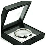 Kiotos - Metallinen terskarengas, hopea