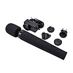 Pixey Deluxe Black Velvet Large - Wand-vibraattori