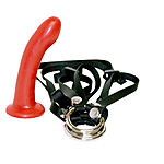 M�nage A Trois Harness With Dildo