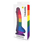 Pride dildo kiveksillä 